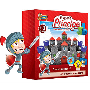 Quebra Cabeça Pequeno Príncipe 3d 64 Pçs - Uriarte